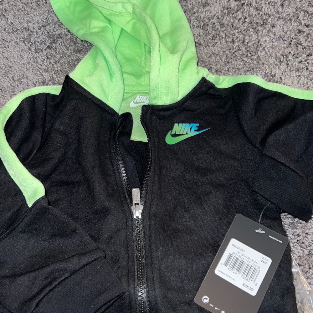 New One piece Nike sweatsuit 24 Months